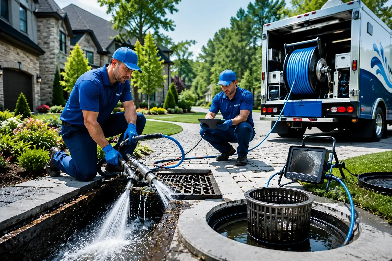 Local outdoor drain cleaning professionals in Valles Mines, MO